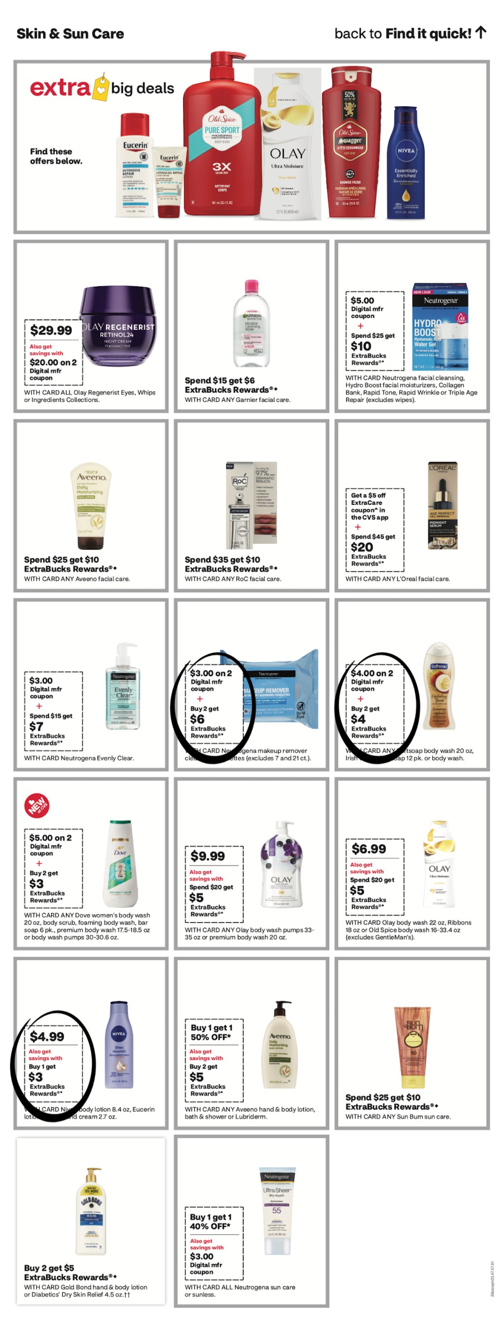 page from CVS ad
