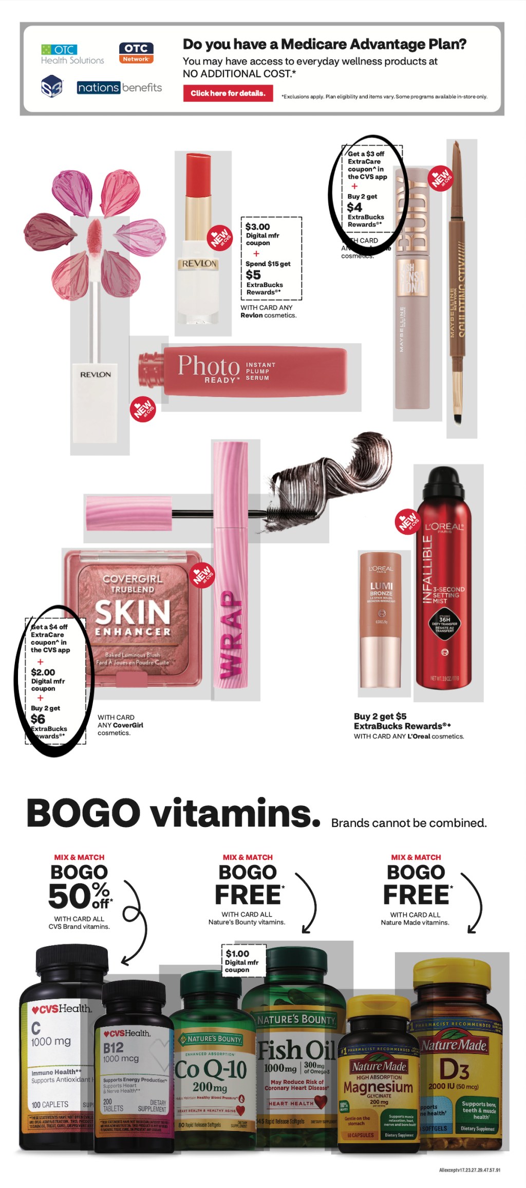 page from CVS ad