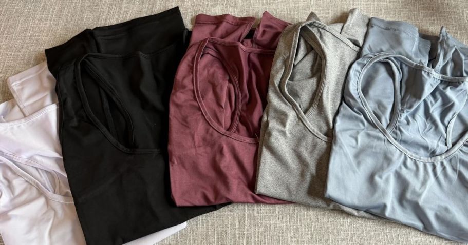 Women’s Tank Top 5-Pack Only $17.99 Shipped on Amazon (Just $3.60 Each!)