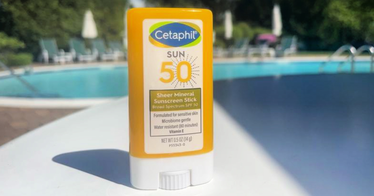 Cetaphil SPF 50 Sunscreen Stick Only $4.59 Shipped on Amazon