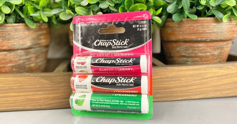 ChapStick Lip Balm 3-Pack Just 98&cent; Shipped on Amazon (Reg. $4)