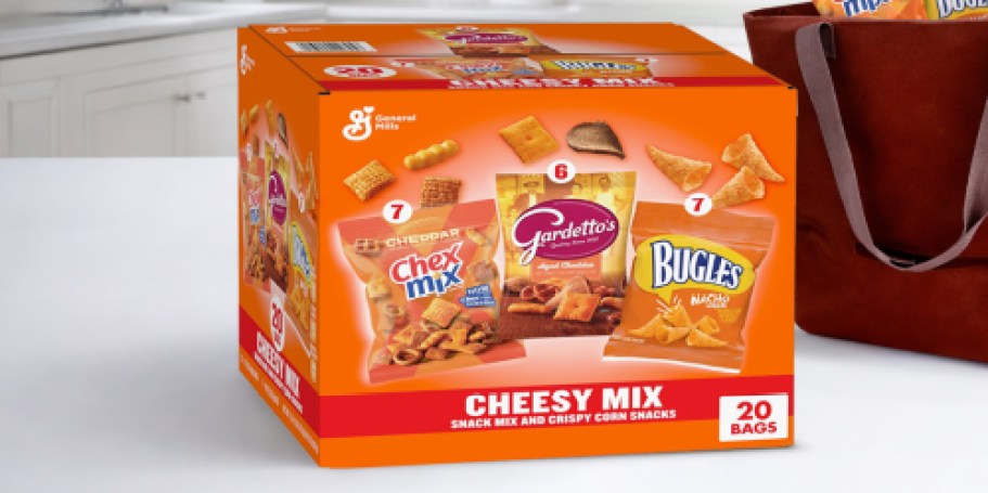 Chex Mix Cheesy Snacks 20-Count Variety Pack Just $8 Shipped on Amazon
