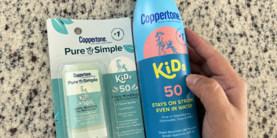 Coppertone Kids Sunscreen Bundle Just $9 Shipped on Amazon (Reg. $16)