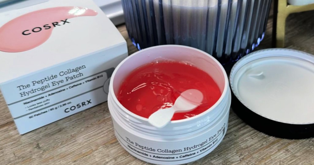 open container of Cosrx Peptide Eye Patches