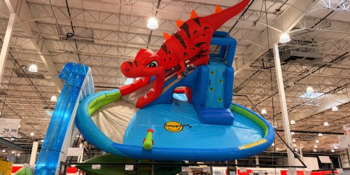 Costco Just Dropped This GIANT Dinosaur Water Slide