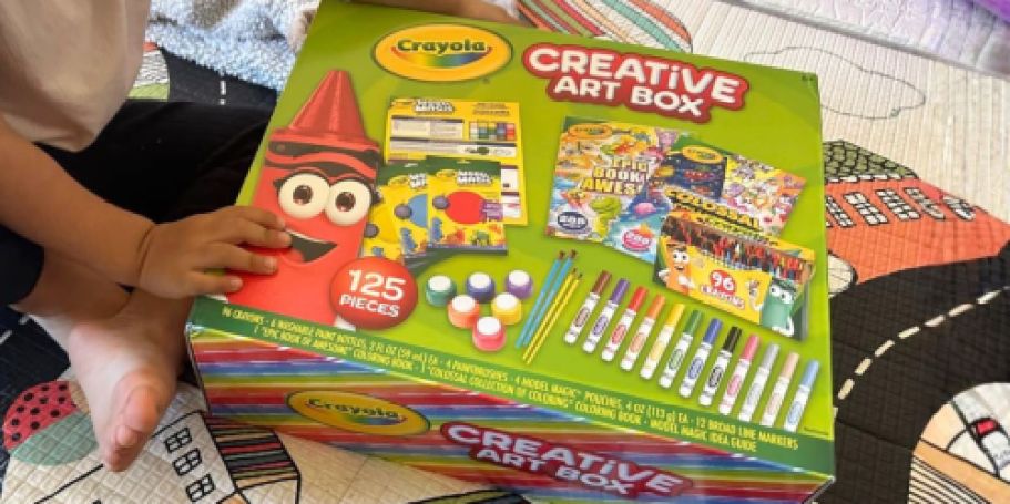Crayola 125-Piece Art Set Just $10 Shipped for Amazon Prime Members