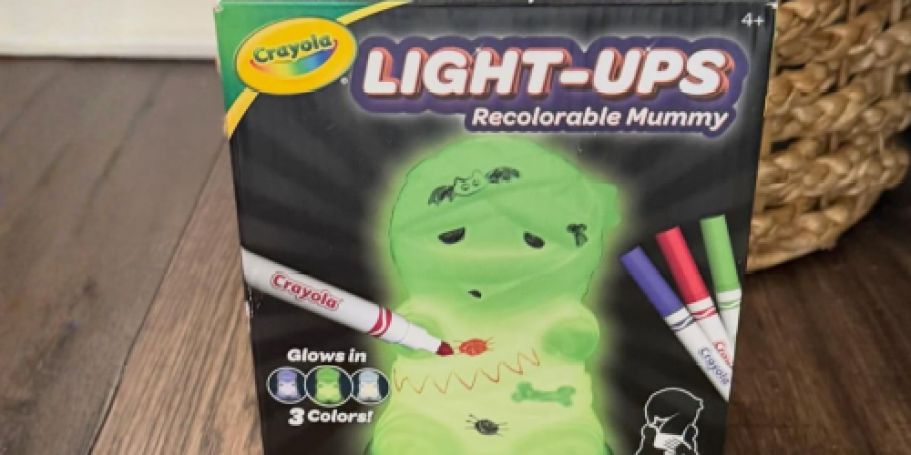 Crayola Light-Ups Mummy Only $3 on Amazon (Reg. $10)