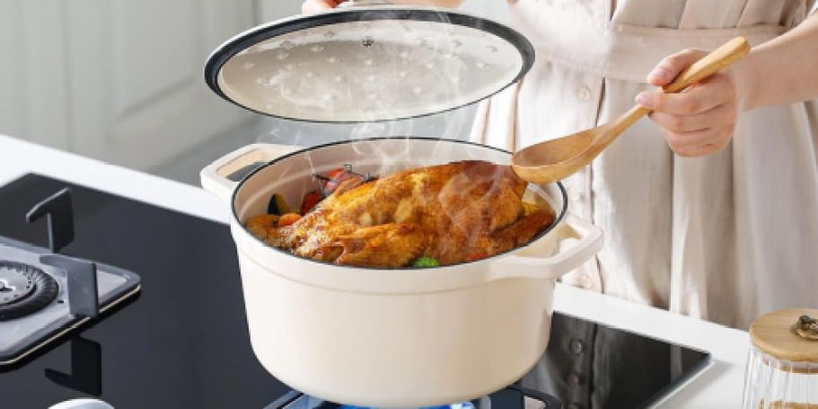 Cast Iron Dutch Oven Just $34.49 Shipped on Amazon (Reg. $69)