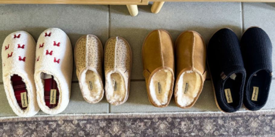 Up to 70% Off Dearfoams + RARE Free Shipping | Slippers from $16 Shipped