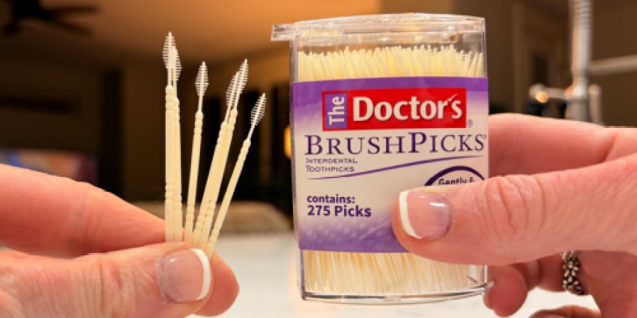 The Doctor’s Brush Picks 275-Pack Just $3.37 Shipped on Amazon (Comes w/ Dispensing Case!)