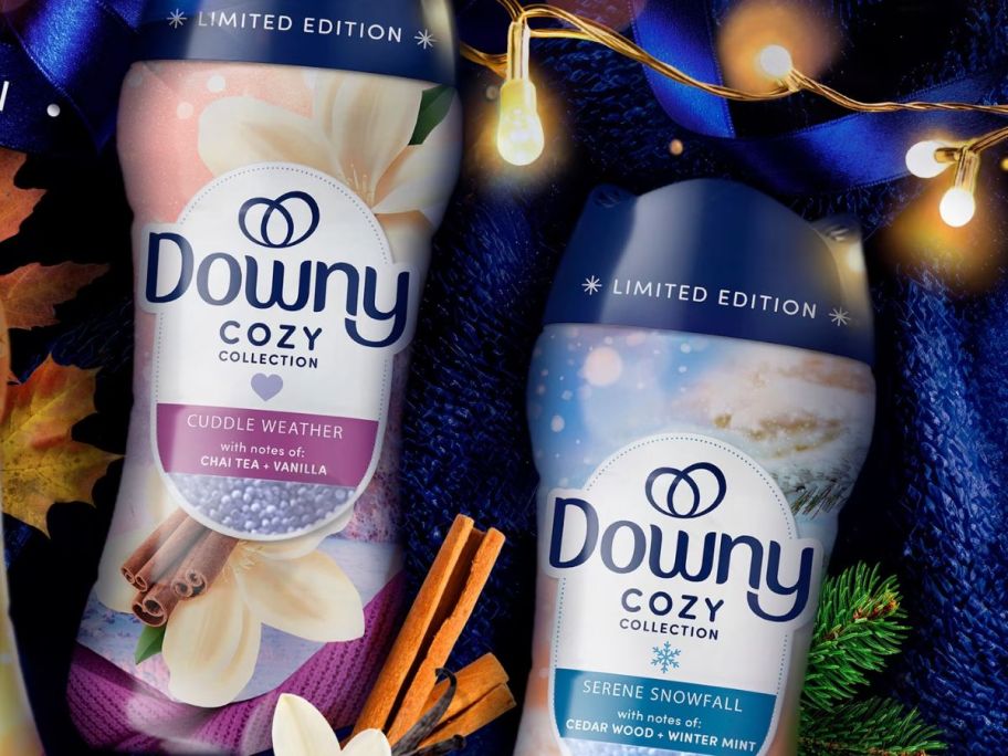 2 Bottles of Downy Cozy Collection Seasonal Scents