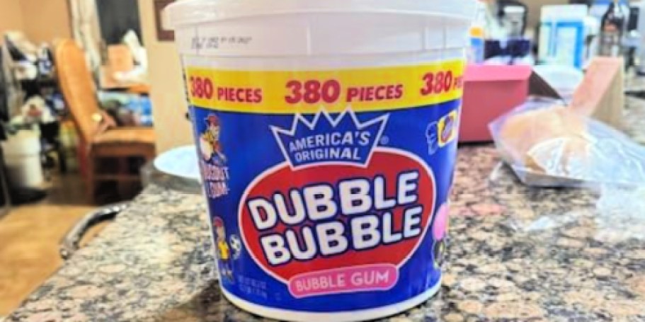 Dubble Bubble Gum 380-Count Tub Just $9.98 Shipped on Amazon