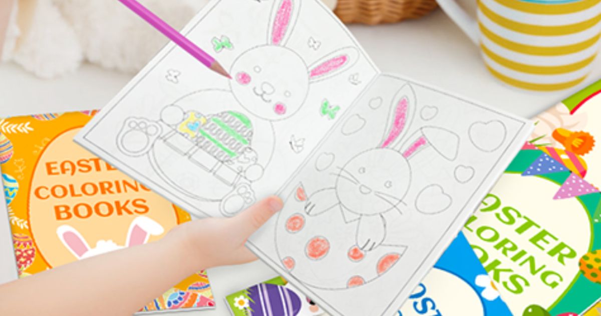 Mini Easter Coloring Books 42-Pack Just $11.99 on Amazon (29¢ Each)
