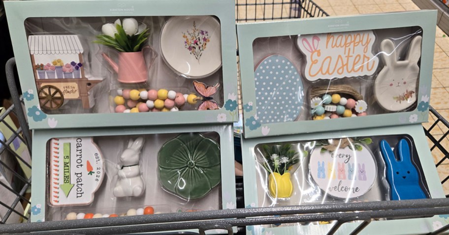 Easter Spring Tray Decor Items