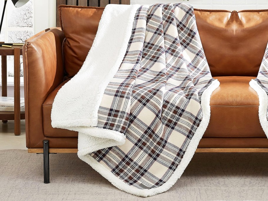 Eddie Bauer Sherpa Throw Blankets Only $10.99 Shipped for Prime Members