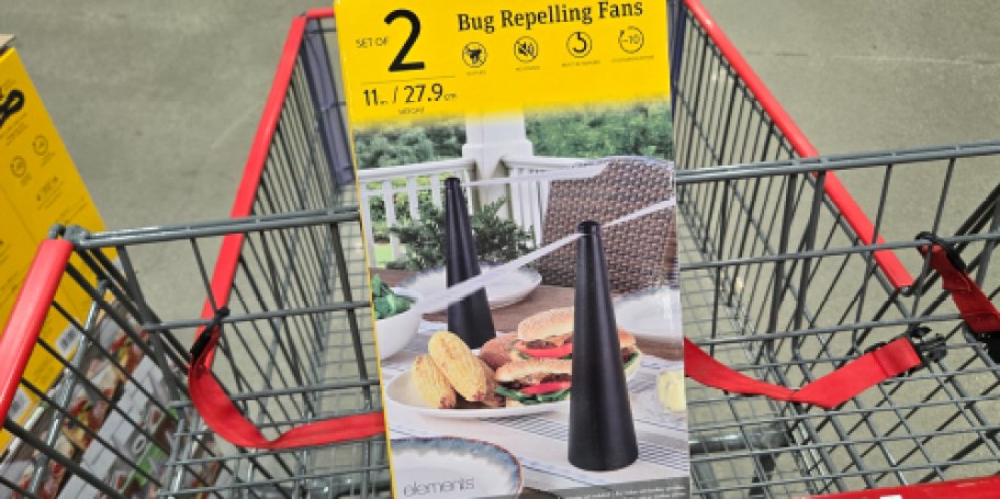 NEW Costco Finds: Bug Repelling Fans, Citronella Candles, LEGO Sea Otter, & More