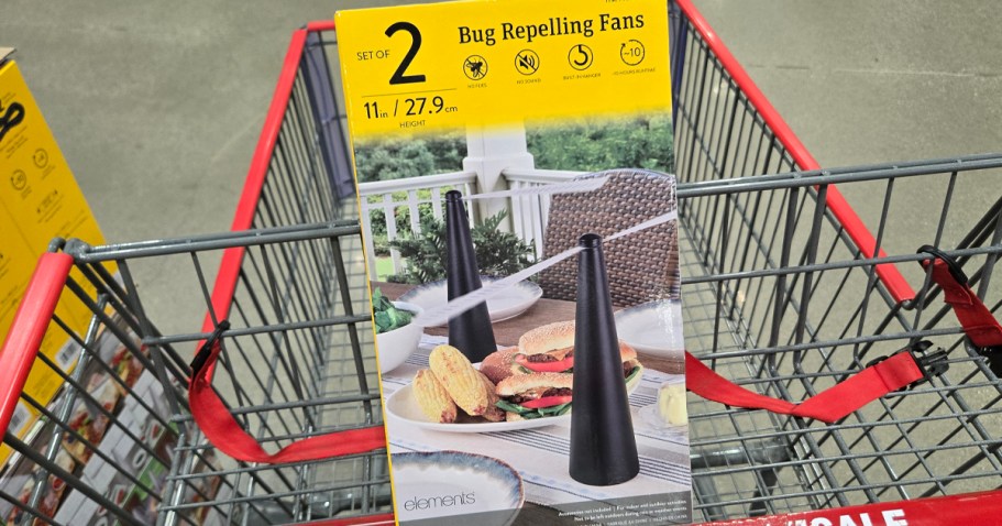 NEW Costco Finds: Bug Repelling Fans, Citronella Candles, LEGO Sea Otter, & More