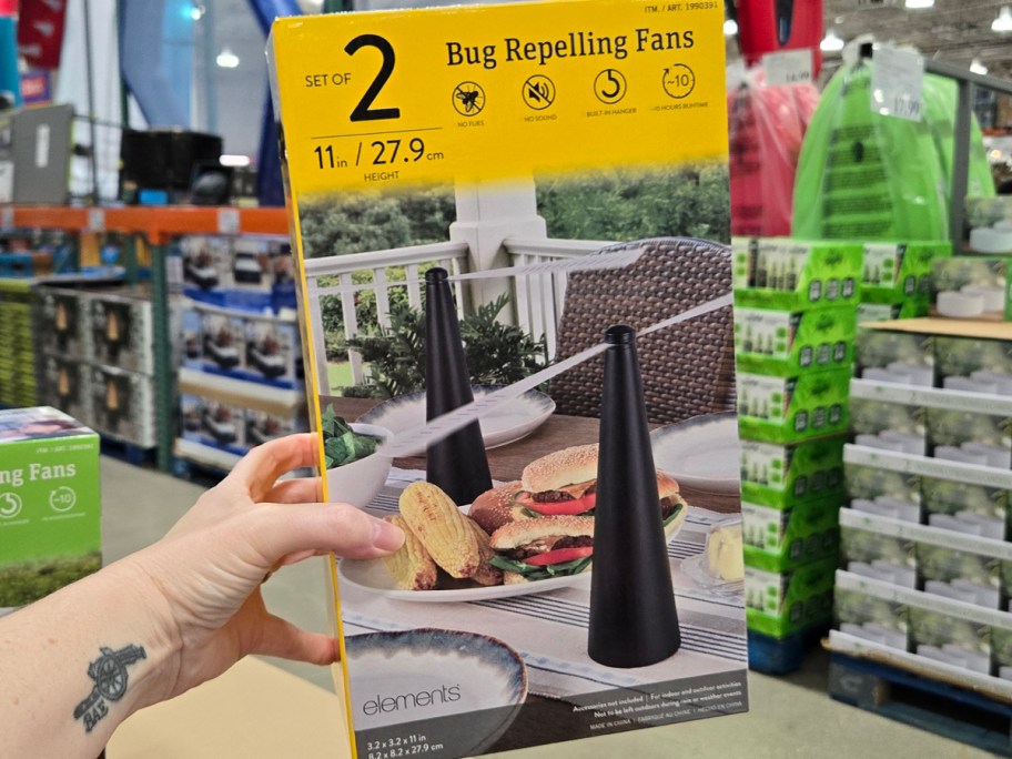 Elements Bug Repelling Fans Set of 2