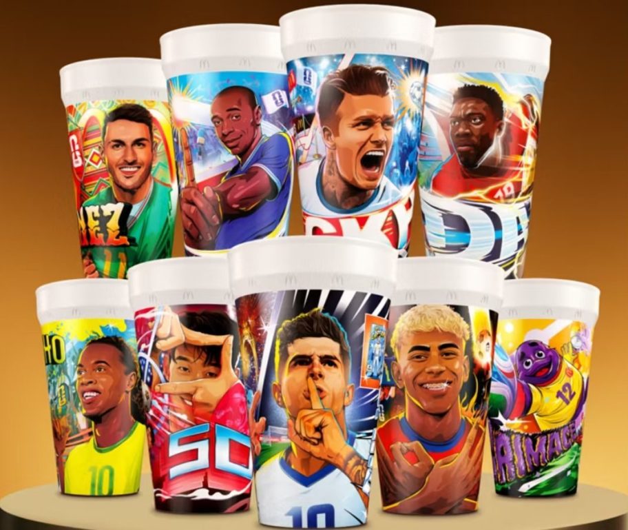 McDonalds Fifa Collectible Cups