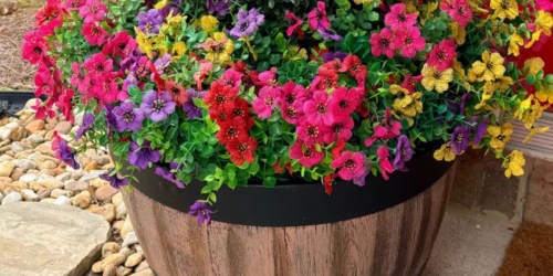 50% Off Real-Looking Artificial Flowers on Amazon (UV-Resistant for Outdoors)