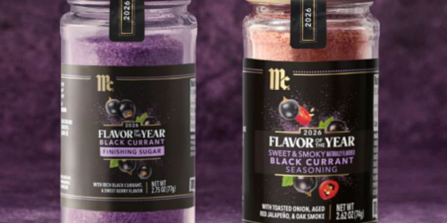 *NEW* McCormick Black Currant Seasoning & Finishing Sugar Coming Soon
