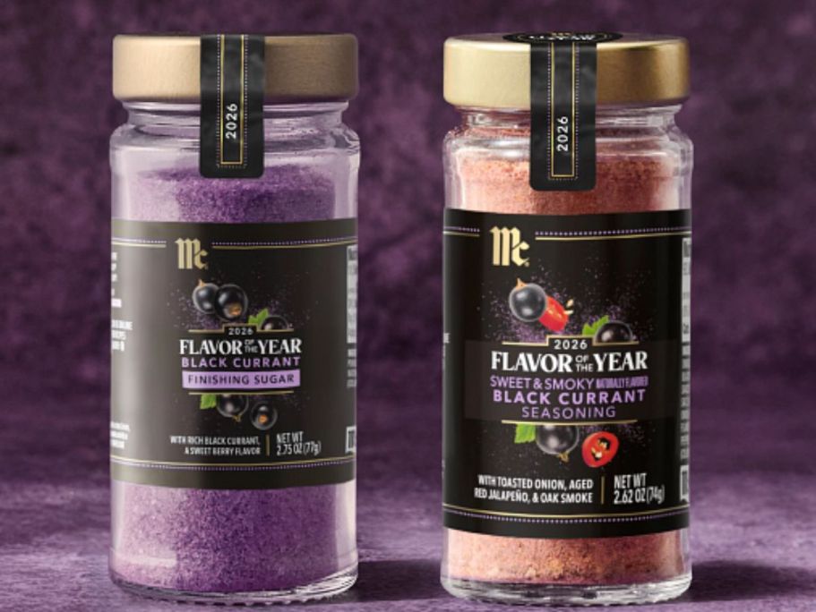 *NEW* McCormick Black Currant Seasoning & Finishing Sugar Coming Soon