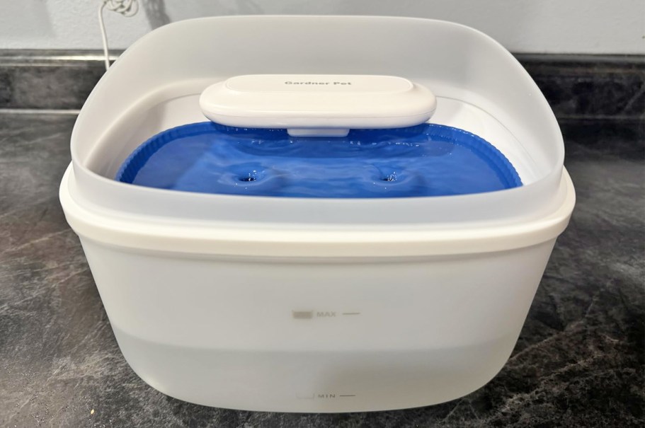 Pet Water Fountain Just $14.99 on Amazon (Reg. $30) | Splash-Proof & Easy to Clean