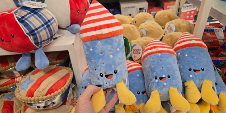 Patriotic Gigglescape Plushies Only $5 at Target!