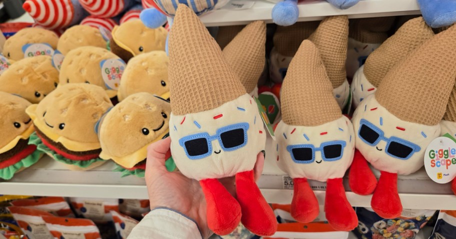 Gigglescape Ice Cream Cone Plush