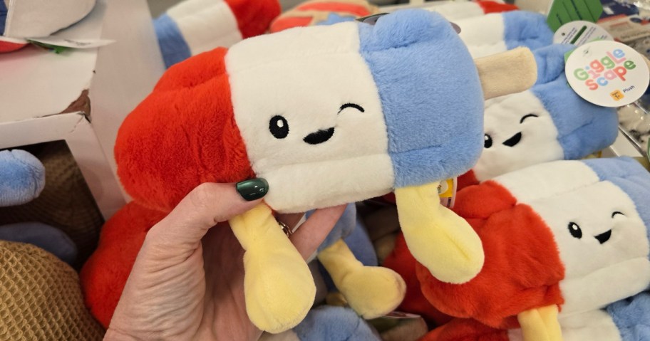 Gigglescape Patriotic Ice Pop Stuffed Animal