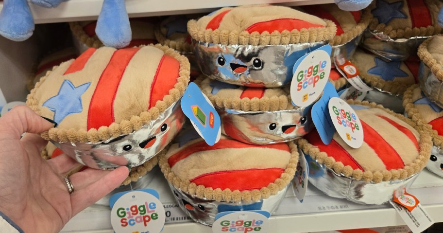 Gigglescape Patriotic Pie Stuffed Animal