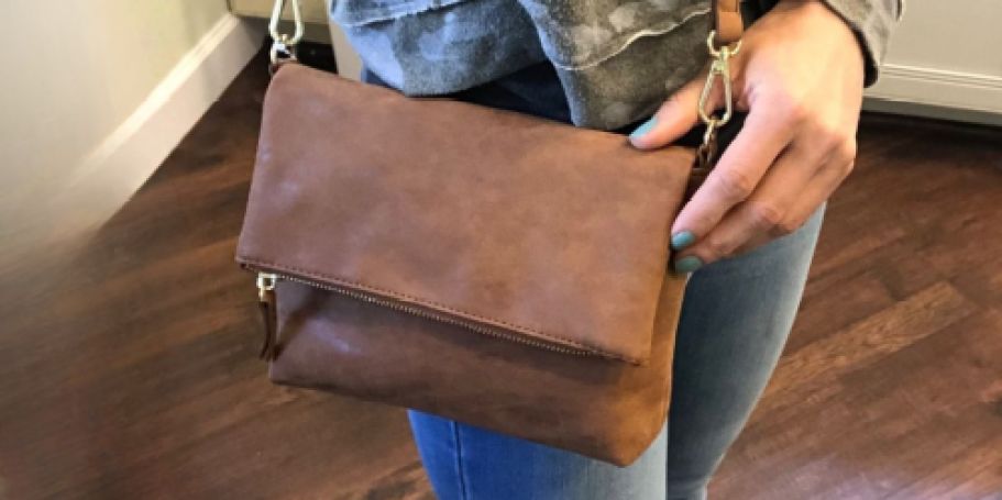 Vegan Leather Crossbody Bags Only $9.99 on Amazon (Reg. $25)