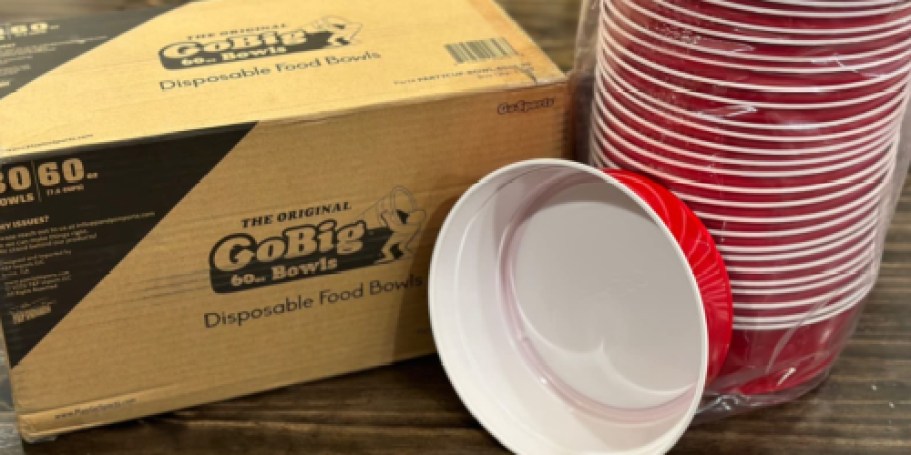 Red Party Cup Disposable Bowls 50-Pack Only $16 Shipped on Amazon (May Sell Out!)