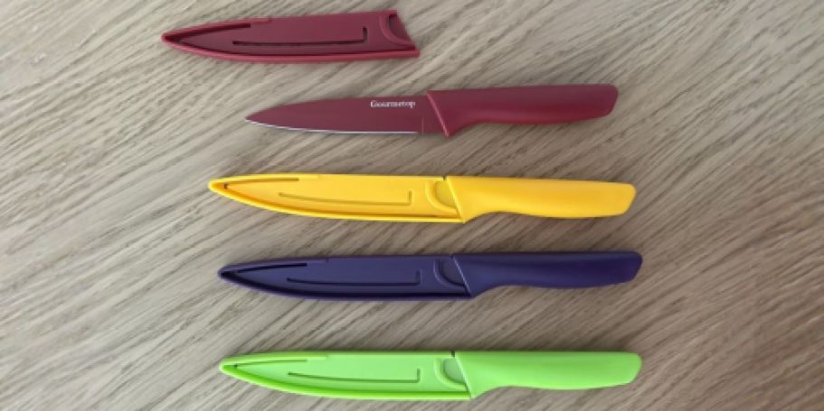 4-Piece Paring Knives Set w/ Covers Only $5.99 on Amazon (Reg. $10)