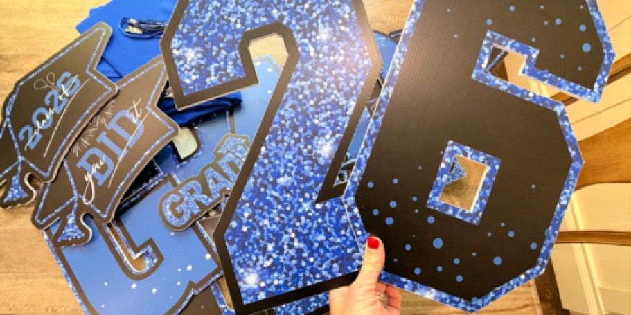 Graduation Yard Sign 14-Piece Set Just $15.59 on Amazon (Reg. $30)