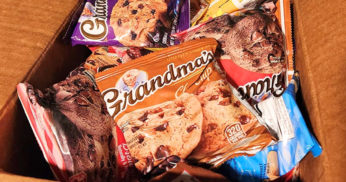 Grandma’s Cookies 30-Count Only $9 Shipped on Amazon (32¢ Per Pack)