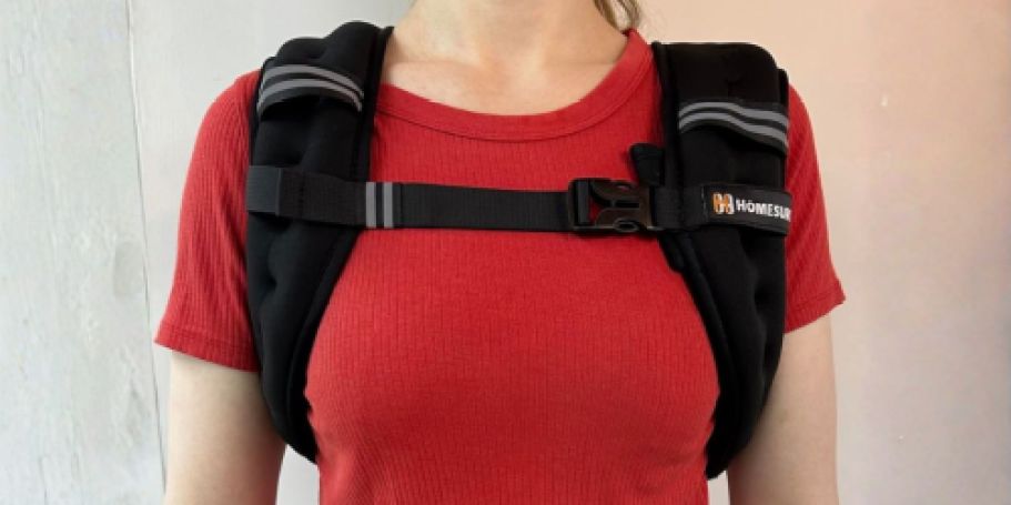 Adjustable Weighted Vest ONLY $9.99 on Amazon