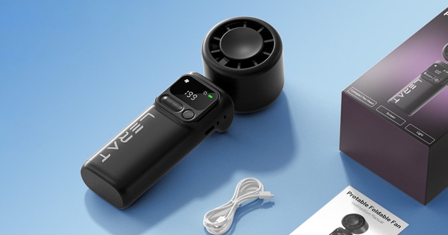 Portable Fan Just $7.64 on Amazon (Reg. $17)