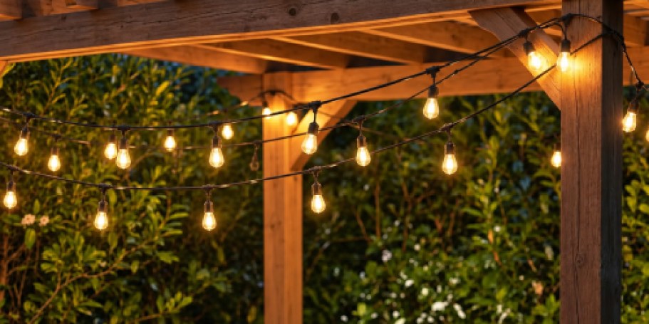 LED Edison Bulb String Lights Just $29.98 Shipped on Lowes.com (Reg. $50)