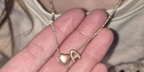 Initial Necklaces Just $3.99 on Amazon (Easter Basket Filler!)