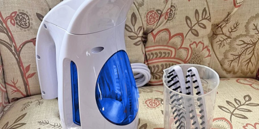 Handheld Clothes Steamer Just $10.99 on Amazon