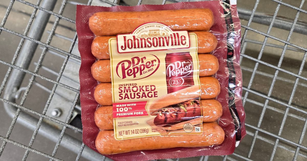 NEW Dr. Pepper Sausage Links?! Yep, We Spotted Them at Walmart! | Hip2Save
