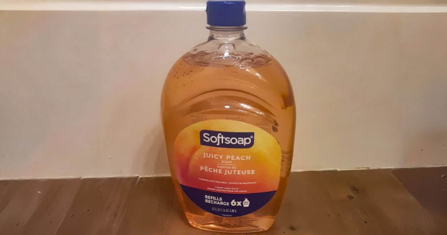 Juicy Peach Softsoap Refill Bottle