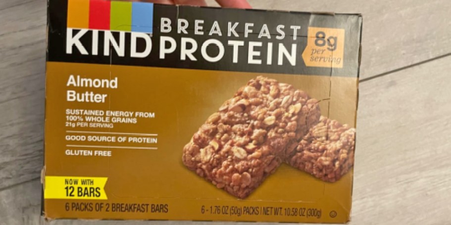 TWO Boxes of KIND Breakfast Bars Just $6.47 Shipped on Amazon