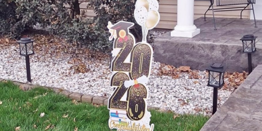 Graduation Yard Sign Just $9.99 on Amazon (Reg. $20)