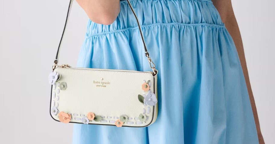 Up to 75% Off Kate Spade Outlet Floral Bags & Wallets