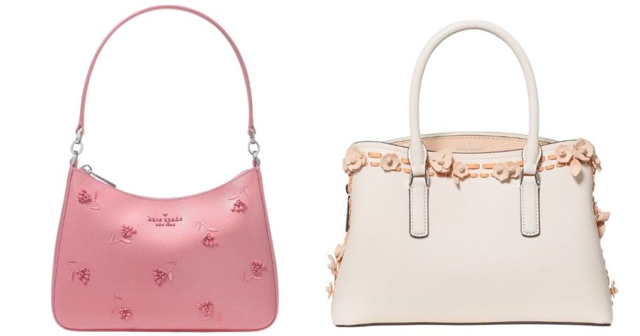 Kate Spade Margot Floral Shoulder Bag and Thompson Street Floral Small Satchel Bag