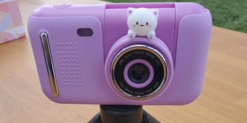 Kids Digital Camera Bundles Only $16.99 Shipped on Amazon (Includes Tripod, SD Card & More!)