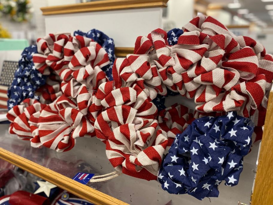Kohl's Red White and Blue Americana Wreaths