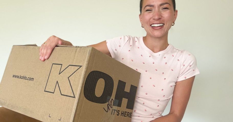 *HOT* Kohl’s $10 Off $25 Coupon + Stackable Savings & Kohl’s Cash